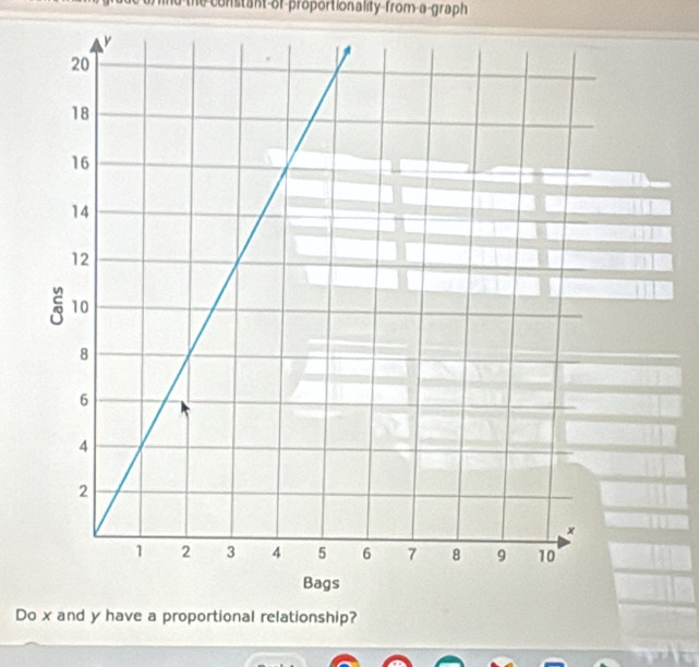 nd the constant-or-proportionality-from-a-graph 
Do