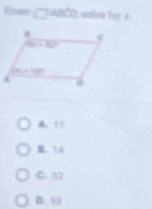 Ehvasn □ 4BCD ualive for a
1
C. 12
D. 13