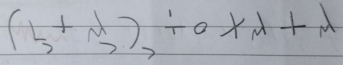 (5+lambda )+0* lambda +lambda