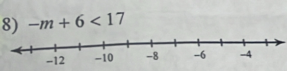 -m+6<17</tex>