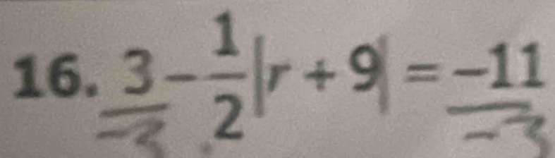 3-÷|+9=-11