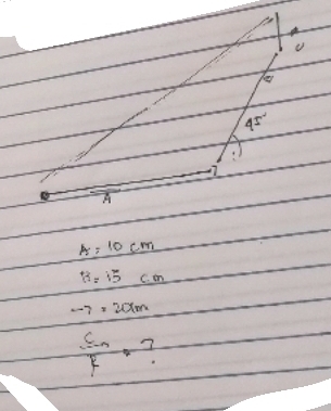 45°
17 
A
A=10cm
B=15cm
-7· 20cm
frac S_-nR 2