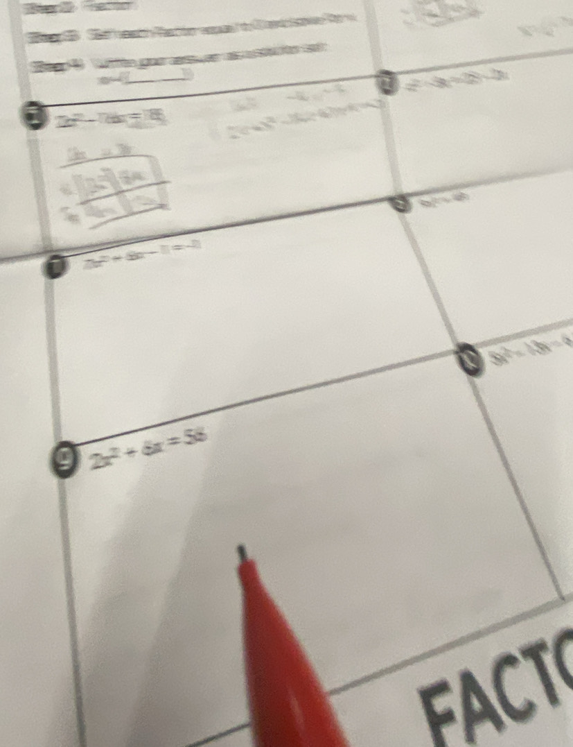 -3x=28
t=hM=?
2x^2+6x=58
FACT