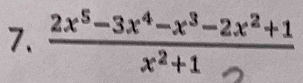 2x³-3x+-x³-2x²+1