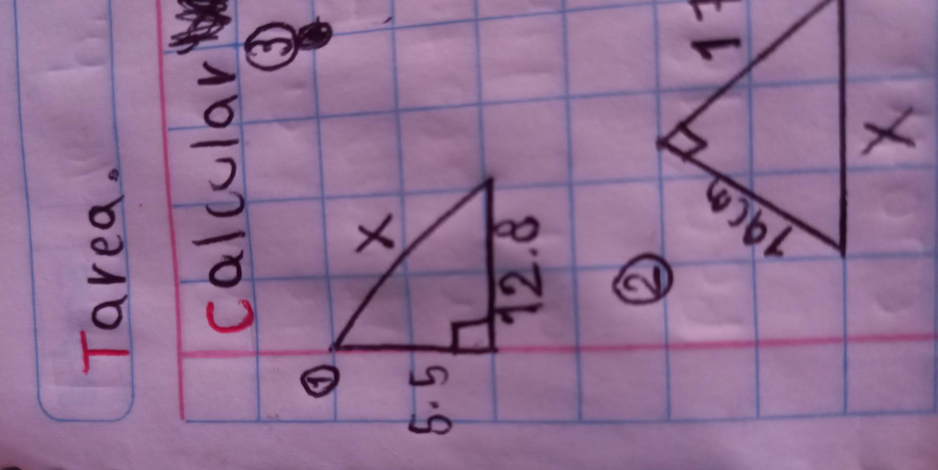 Tarea. 
calcular 
③