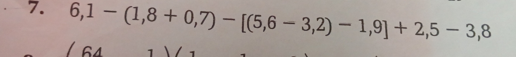 6,1-(1,8+0,7)-[(5,6-3,2)-1,9]+2,5-3,8
64