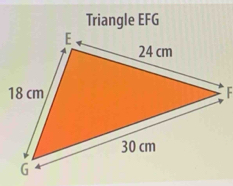 Triangle EFG