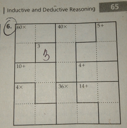 Inductive and Deductive Reasoning 65