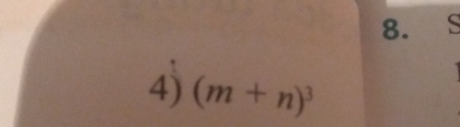 (m+n)^3