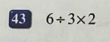 43 6/ 3* 2