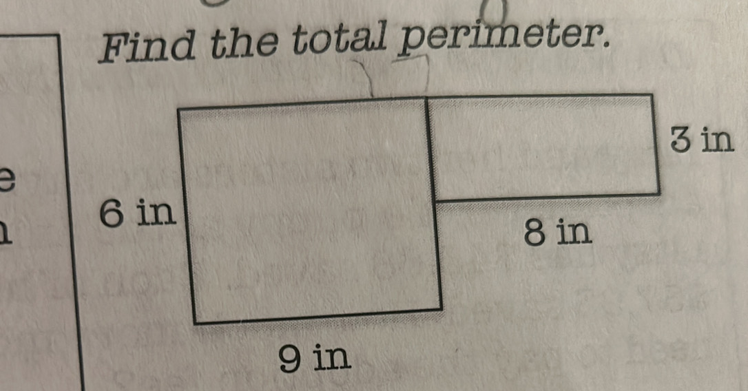 Find the total perimeter.