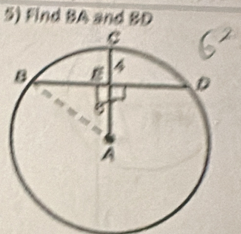 Find BA and BD