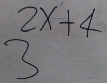 frac 2x+4endarray