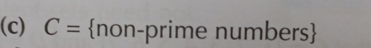 C= non-primenumbers