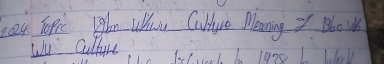 Solved: bet Tole hn Whu Calue Mleaning I> Bbouk Wu Culture [Others]