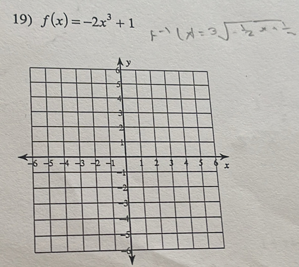 f(x)=-2x^3+1