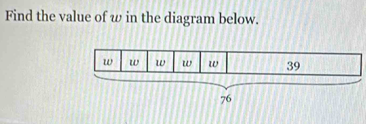 Find the value of ω in the diagram below.