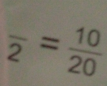 frac 2= 10/20 