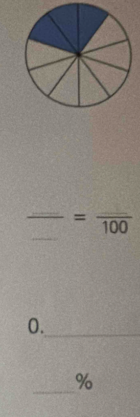 frac _ _ =frac 100
0._
_ %