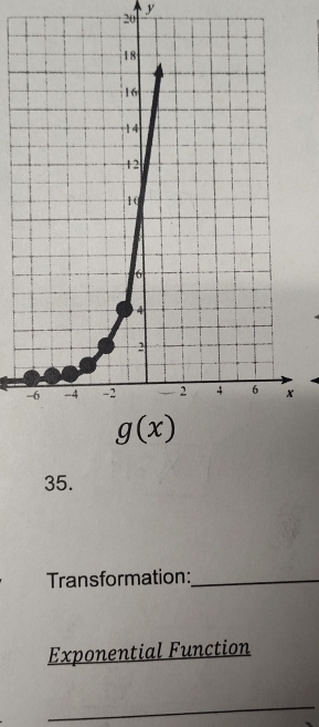 Transformation:_
Exponential Function
_