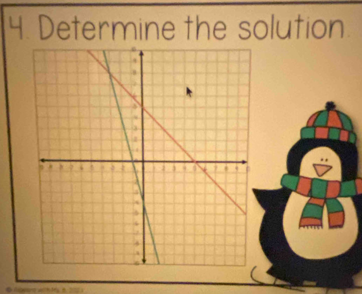 Determine the solution