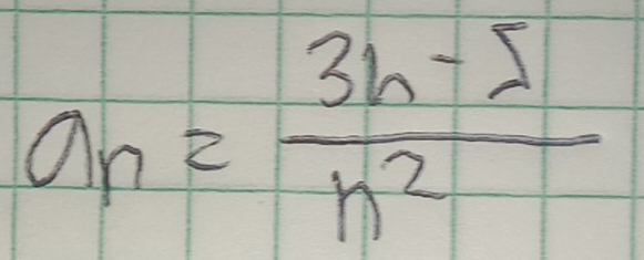 a_n= (3h-5)/h^2 