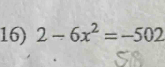 2-6x^2=-502