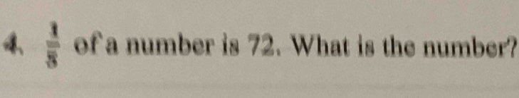  1/8  of a number is 72. What is the number?