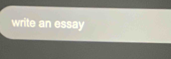 write an essay