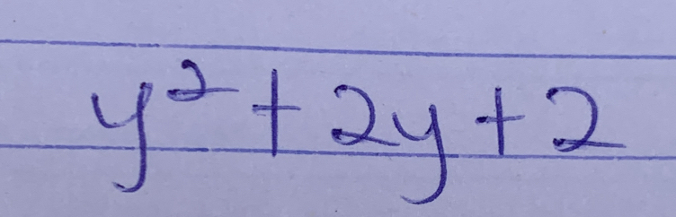 y^2+2y+2