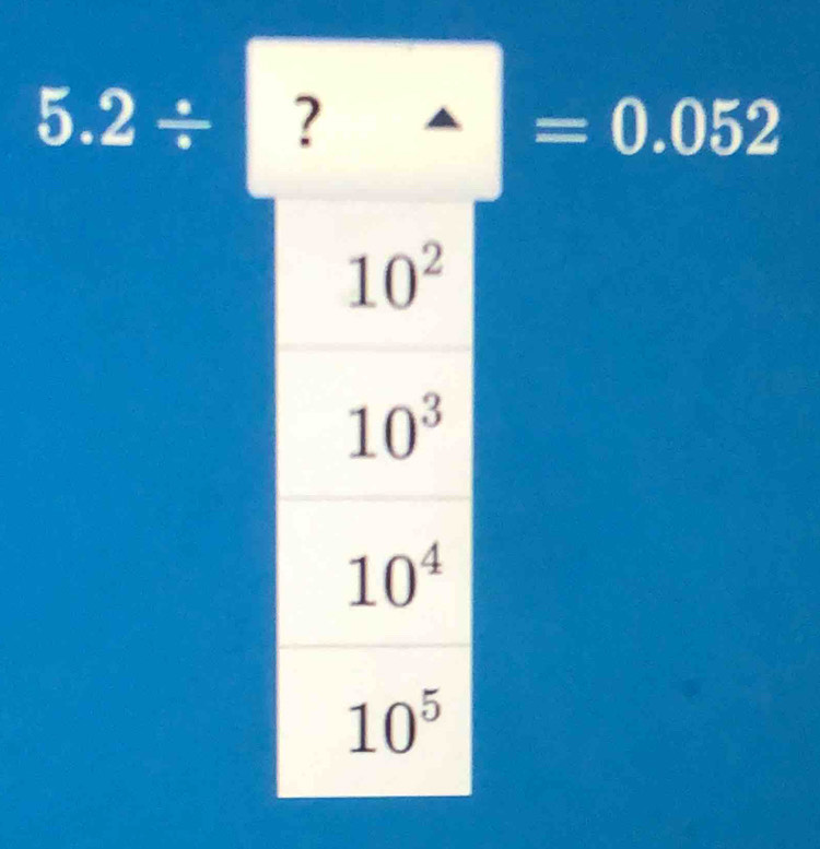 5.2/ |
?^wedge =0.052