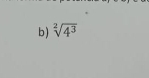 sqrt[2](4^3)