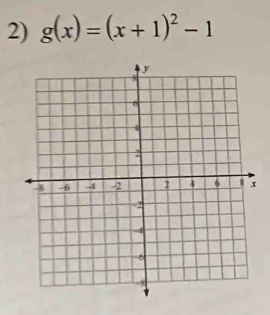 g(x)=(x+1)^2-1