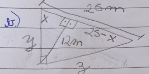 25
85 X
y 12m 25-x
3