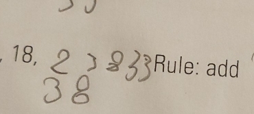 18, Rule: add