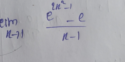 el_imfrac e^(2x)-1-ex-1