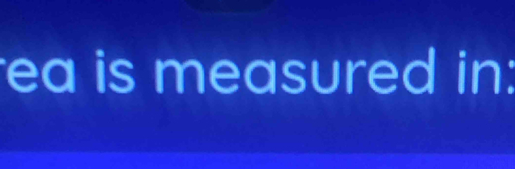 ea is measured in: