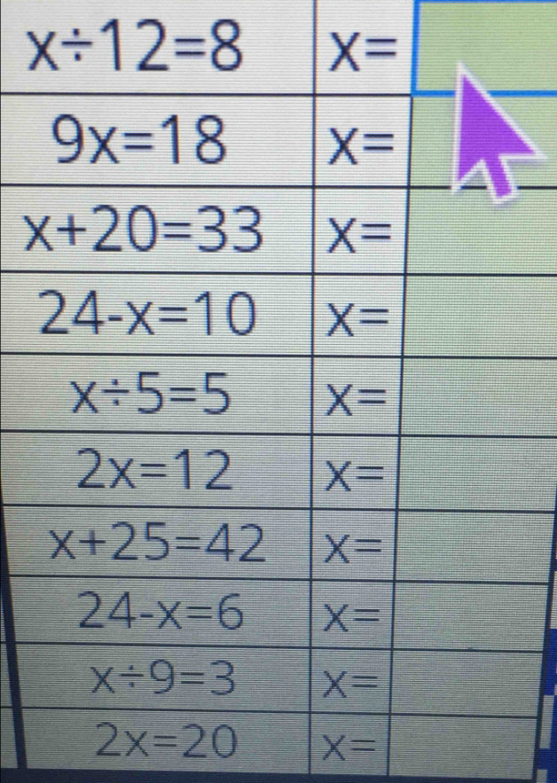 frac 
X=