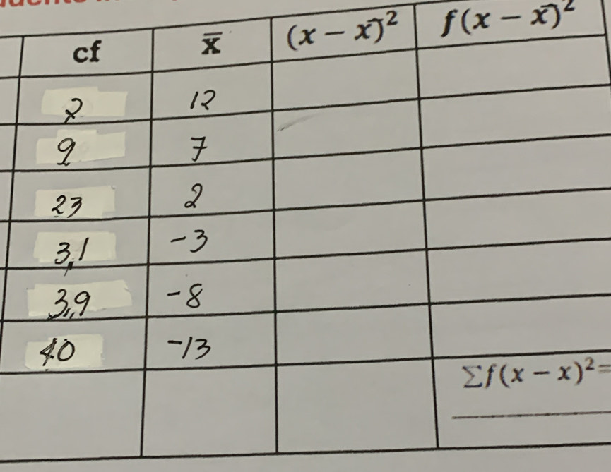 f(x-overline x)^2
_