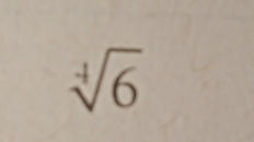 sqrt[4](6)