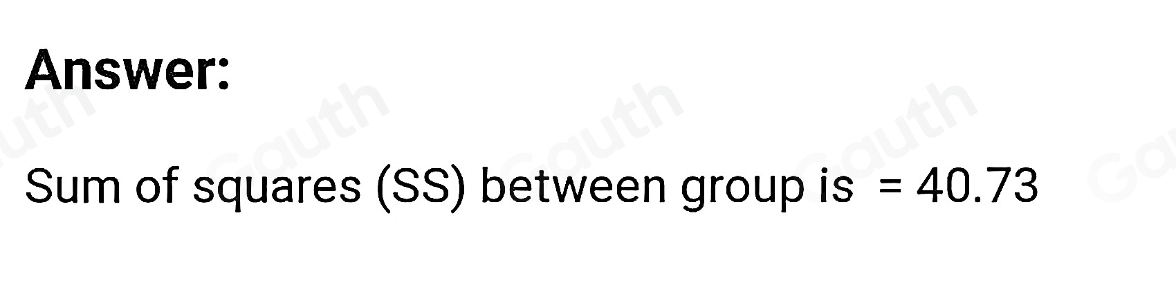 Solved: A one-way between groups analysis of variance (ANOVA) was ...