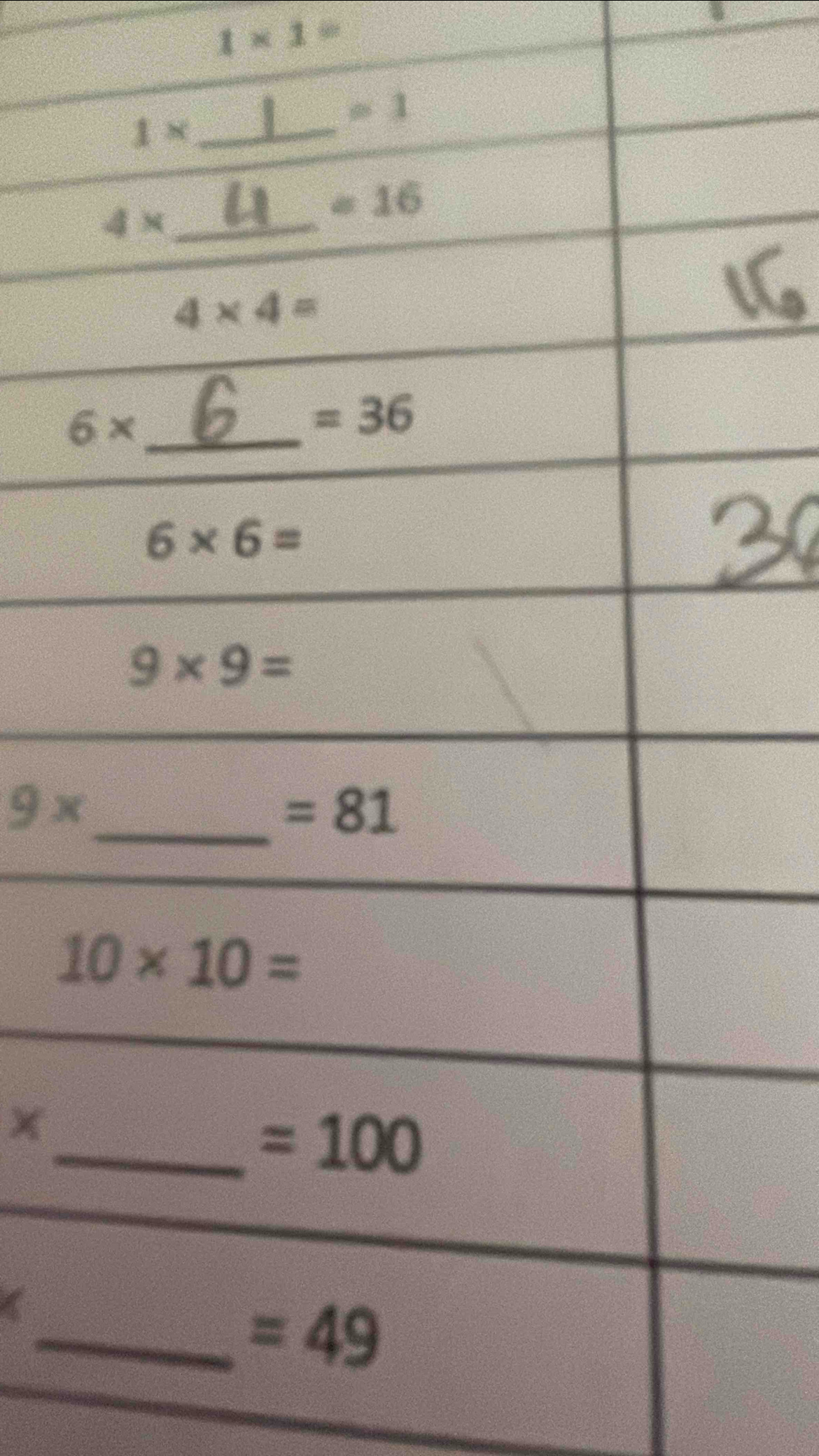 1* 1=
_
9*
x a