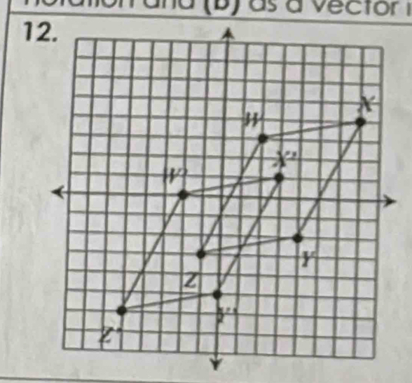 mon aña (b) as a vector I