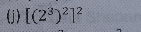 [(2^3)^2]^2