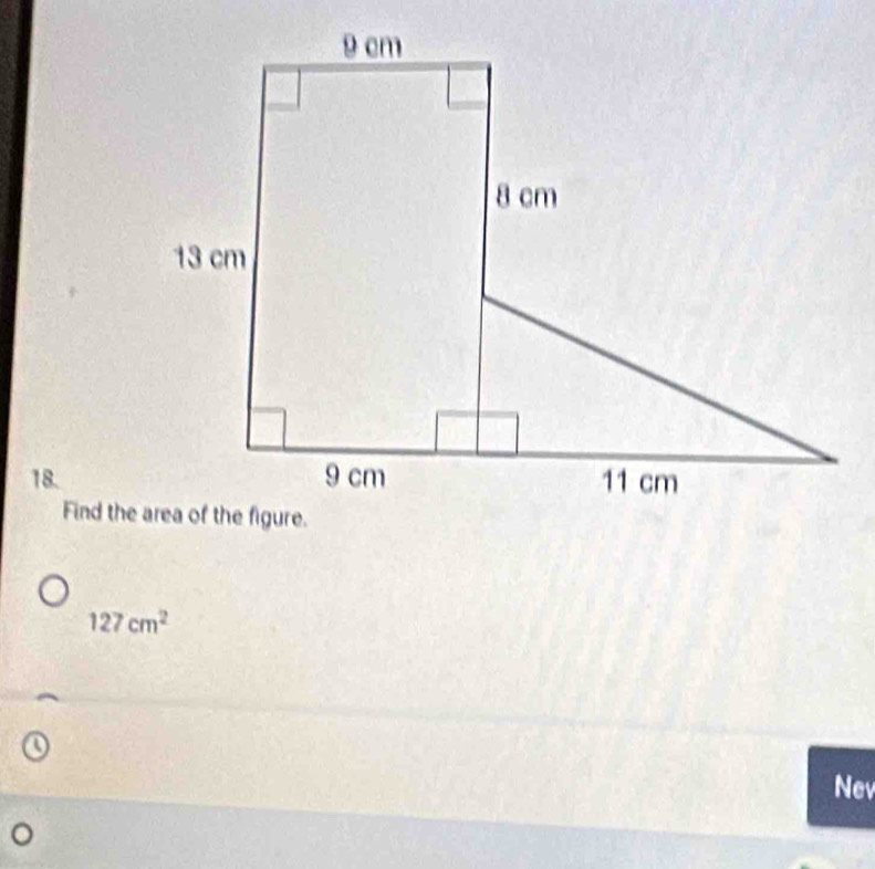 127cm^2
Nev