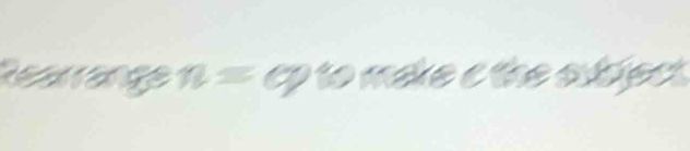 Recarangs n=ep to make c the edciect .