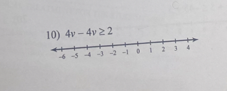 4v-4v≥ 2