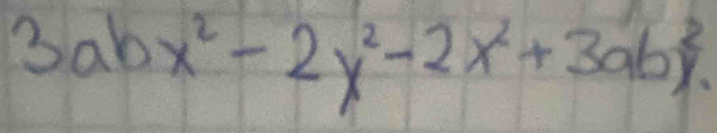 3abx^2-2y^2-2x^2+3ab)^2.