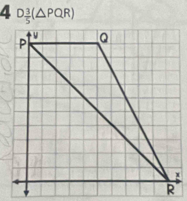  3/5 (△ PQR)