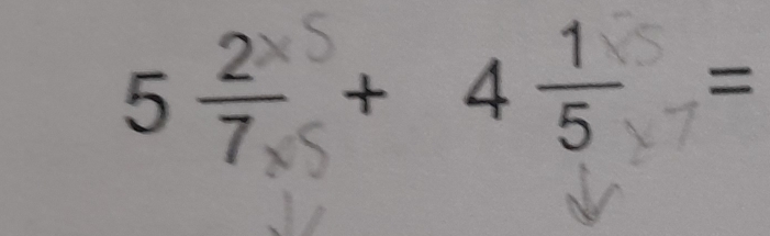 5÷ + 4÷